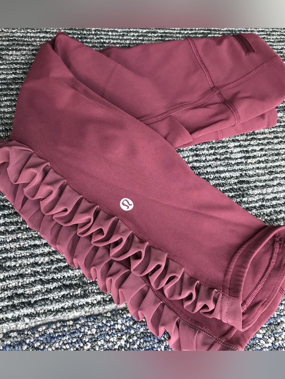 lululemon athletica Wine/Burgundy High-Rise Leggings